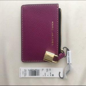 MARC JACOBS wallet with key ring attachment